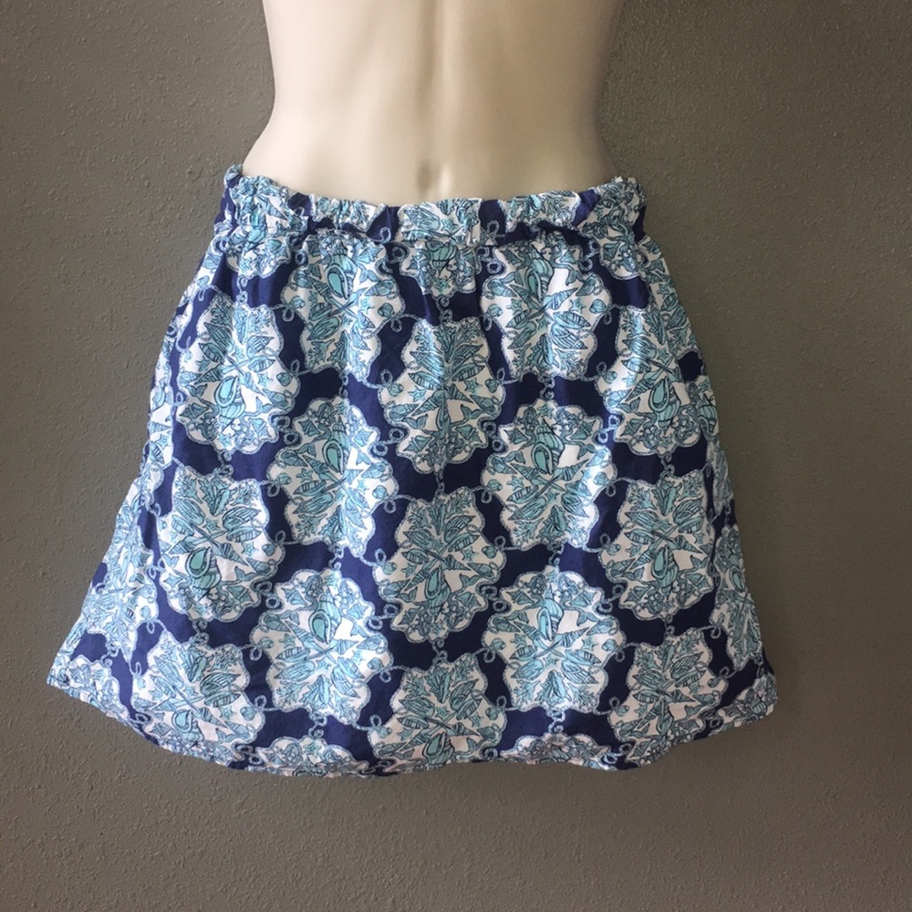 Lilly Pulitzer elastic waist skirt
